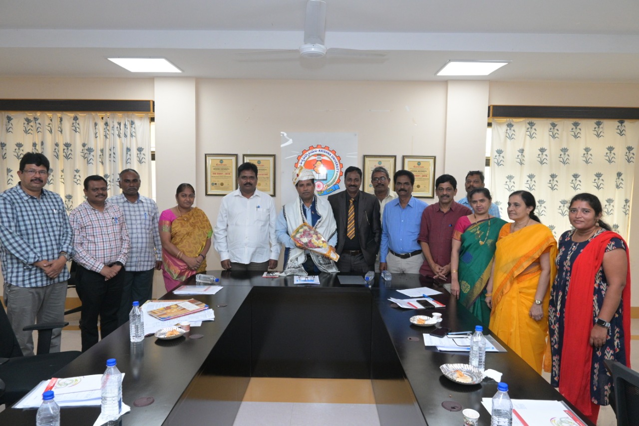 Meetings at Krishna University